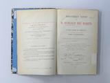 Livre (Bibliothèque patoise de M. Burgaud des Marets : livres rares et précieux, la plupart avec reliure de Capé et de Trautz-Bauzonnet). Page de titre