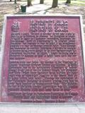 Plaque du Parlement de la province du Canada. Vue avant