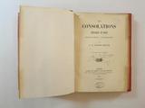 Livre (Les consolations. Pensées d'août. Notes et sonnets. Un dernier rêve). Page de titre