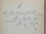 Livre (The history of Scottish song). Dédicace