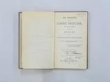 Livre (Les principes de la langue française : suivis des règles de la versification française). Page de titre