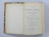 Livre (La bibliothèque du Code civil de la province de Québec (ci-devant Bas-Canada), ou, Recueil comprenant entre autres matières: 1. Le texte du code en français et en anglais. 2. Les rapports officiels de MM. les commissaires chargés de la ... (Tome II)). Page de titre