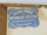 Livre (Essai de logique judiciaire : ouvrage qui doit servir d'appréciation, et sur quelques points, d'antirrhétique de la logique judiciaire publiée à Paris, en 1841, par M. Hortensius de St.-Albin, juge au tribunal de la Seine, membre de la Chambre des députés, et chevalier de la Légion d'Honneur et de l'Étoile Polaire). Estampille