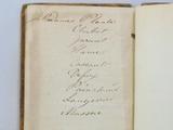 Livre (Prières diverses pendant un temps d'affliction). Annotation