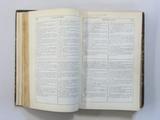 Livre (De l'imitation de Notre-Seigneur Jésus-Christ). Intérieur de l'imprimé avec signature