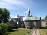 Église de Saint-Grégoire. Vue arrière