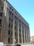 Quartier général de la police de Montréal. Vue latérale