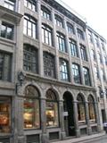 Magasin-entrepôt de la congrégation méthodiste Saint-James. Vue avant
