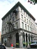 Magasin-entrepôt Harrison-Stephens. Vue latérale