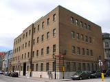 Immeuble du Montreal Sailors' Institute. Vue avant