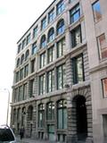 Magasin-entrepôt Hugh-Thompson. Vue avant