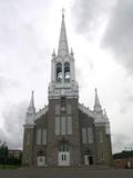 Église de Saint-Jacques-le-Majeur. Vue avant