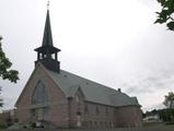 Église de Saint-Edmond. Vue latérale