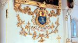 Sculpture (Blason). Vue avant