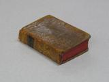 Livre (Imitation de Jésus-Christ). Extérieur de l'imprimé