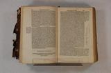 Livre (Les oeuvres meslées de Plutarque, translatées de grec en françois : reveuës & corrigées en plusieurs passages par le translateur ...). Intérieur de l'imprimé