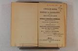 Livre (Cyclopaedia of history & geography : being a dictionary of historical & geographical antonomasias origin of sects, &c., peculiar etymologies, and remarkable facts in history and geography, for the use of students and general readers). Page de titre