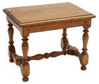 Tabouret. Vue d'angle