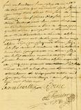 Document (Effets extraits de l'inventaire du 23 octobre 1772, tombant dans le lot de M. de Lacorne)