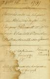 Document (Accord entre Jacques Perrault et les héritiers de Jacques Perrault et de sa femme Charlotte Boucher de Boucherville)