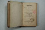 Livre (Observations on professions, literature, manners and emigration, in the United States and Canada : made during a residence there in 1832). Page de titre
