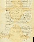 Document (Concession de 30 arpents à Urbain Tessier dit Lavigne)
