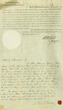 Document (Power of Attorney to Samuel Gerrard by Richard Willing, trustee to Lord Ashburton, for the sale of a property on Bonsecours Street in Montreal)
