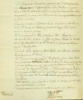 Document (Propositions de dame veuve Viger et de M. Papineau concernant l'ouverture de certaines rues à Montréal)