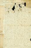 Document (Congé de traite à M. de Lavaltrie)
