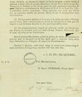 Document (Lettre pastorale de l'évêque Plessis sur la captivité du Pape)