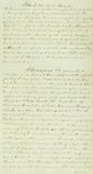 Document (Memorial from the Indian Chiefs and Members of the Council of Caughnawaga to Lord Aylmer, praying for the exclusion of whites and strangers from their village)