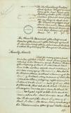 Document (Memorial from the Indian Chiefs and Members of the Council of Caughnawaga to Lord Aylmer, praying for the exclusion of whites and strangers from their village)