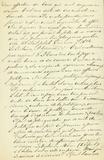 Document (Lettre de Louis Archambault à Geo Baby)