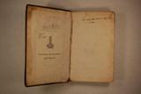 Livre (Estat présent de l'Eglise et de la colonie françoise dans la Nouvelle-France). Signature