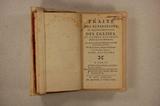 Livre (Traité des réparations et reconstructions des églises et autres bâtimens dépendans des bénéfices : avec un recueil complet des règlemens concernant les économats de France (Tome II)). Page de titre