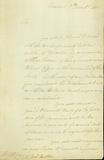 Document (Lettre d'Edw. Baynes à L. Guy)