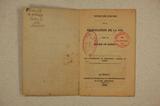 Livre (Notice sur l'oeuvre de la propagation de la foi, pour le diocèse de Québec). Page de titre