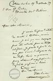 Document (Lettre de G. R. de Beaujeu à G. Baby)