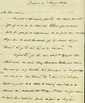 Document (Lettre de Wm. Berczy fils à sa mère)