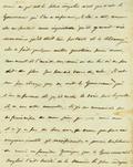 Document (Lettre de Wm. Berczy fils à sa mère)