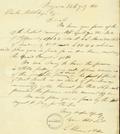 Document (Lettre de L. Clément à Chs Mittleberger)