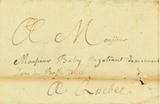 Document (Lettre de Curatteau à François Baby)