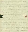 Document (Lettre de P. D. Debartzch à Joseph Masson)