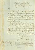 Document (Lettre de Chr. Dunkin à H. Heney)