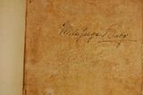 Livre (Mémoires sur la vie de M. de Laval, premier évêque de Québec). Signature