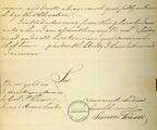 Document (Lettre de Simon Fraser à M. MacTavish)
