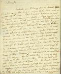 Document (Lettre de Simon Fraser à Simon MacTavish)