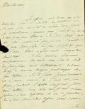 Document (Lettre de Ph. A. De Gaspé à François Baby)