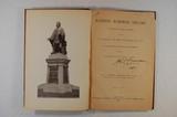 Livre (Ryerson memorial volume : prepared on the occasion of the unveiling of the Ryerson statue in the grounds of the Education Department on the Queen's birthday, 1889). Page de titre avec signature et frontispice