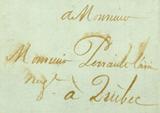 Document (Lettre de Pierre Guerout à Perrault)